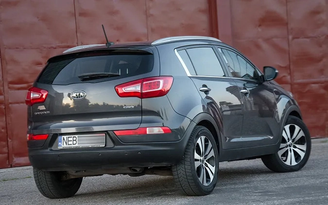 Kia Sportage cena 45999 przebieg: 223000, rok produkcji 2012 z Elbląg małe 781